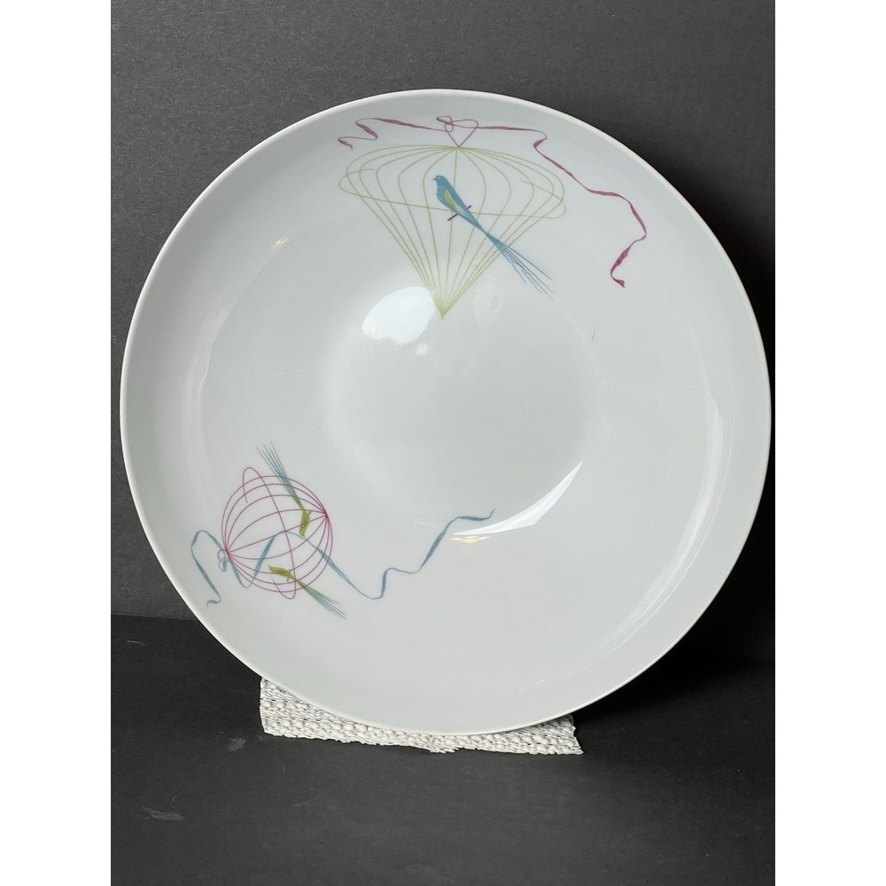 Vtg MCM Rosenthal - Continental Bird Cage Serving Bowl 81/2 Bowl